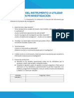 D12 Elaboración de Instrumento