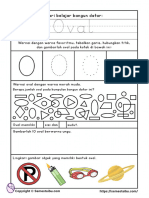 Bangun Datar - Oval