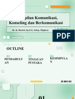 HI - Keterampilan Komunikasi, Konseling Dan Berkomunikasi