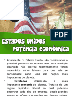 Estados Unidos - Potência Econômica