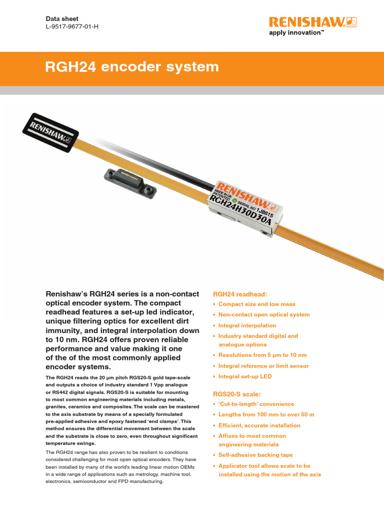 RGH24 Encoder System Overview | PDF