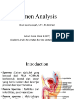 Semen Analysis Makroskopis