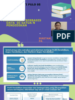 Aksi Nyata Perencanaan Berbasis Data Di Satuan Pendidikan - Sukitam