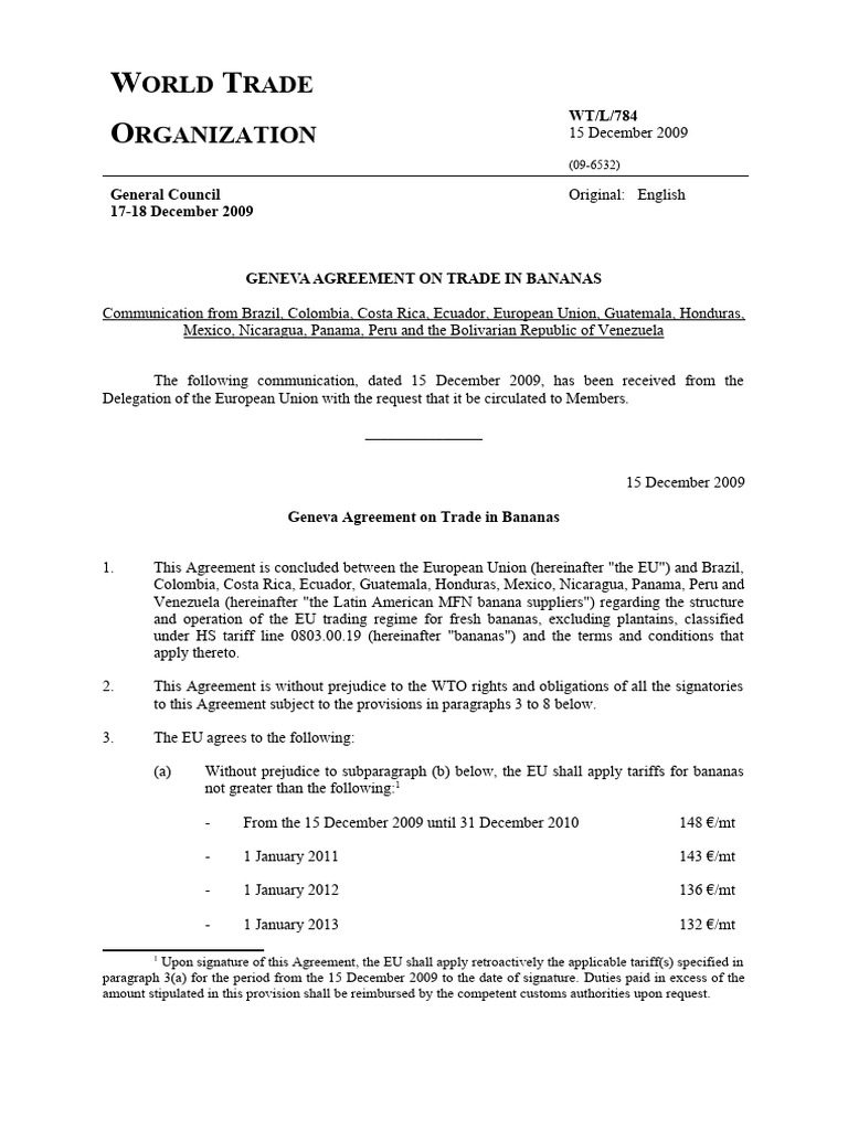 Lagrand Case PDF World Trade Organization Market Access