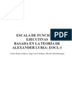 Libro Escala de Funciones Luria