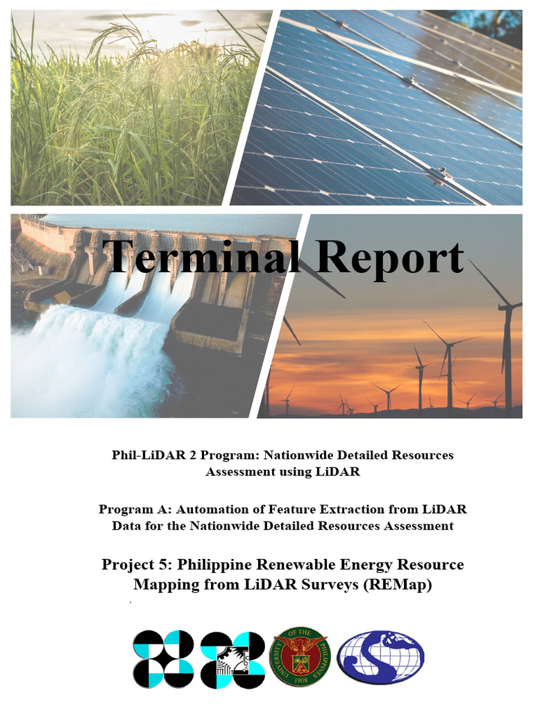 Terminal Report PhilLiDAR 2 Program Nationwide Detailed Resources PDF