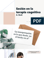 Clase 3 Estructura de La Sesión de La Terapia Cognitiva (A Beck)