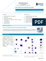 Laboratorio en Hematología