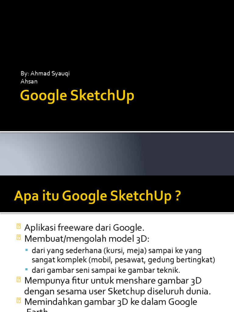 Materi sketchup 3d pdf