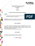 Taller #1 Tablas de Frecuencia Datos Agrupados y No Agrupados