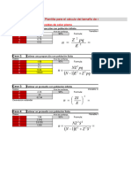 Plantilla para Calcular El Tamaños de Muestra