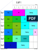 Jadwal SMK Siang Setiap Kelas 1