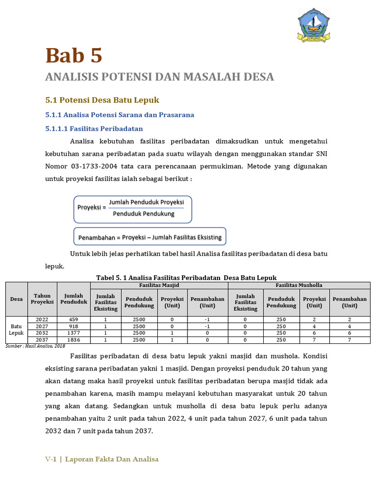 Bab 5 Analisa | PDF