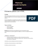 Clase 02 - Parte I - Primeros Pasos Con HTML