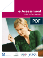 E-Assessment Guide To Effective Practice