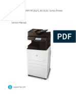 Laserjet MFP M72625, M72630 Series Printer