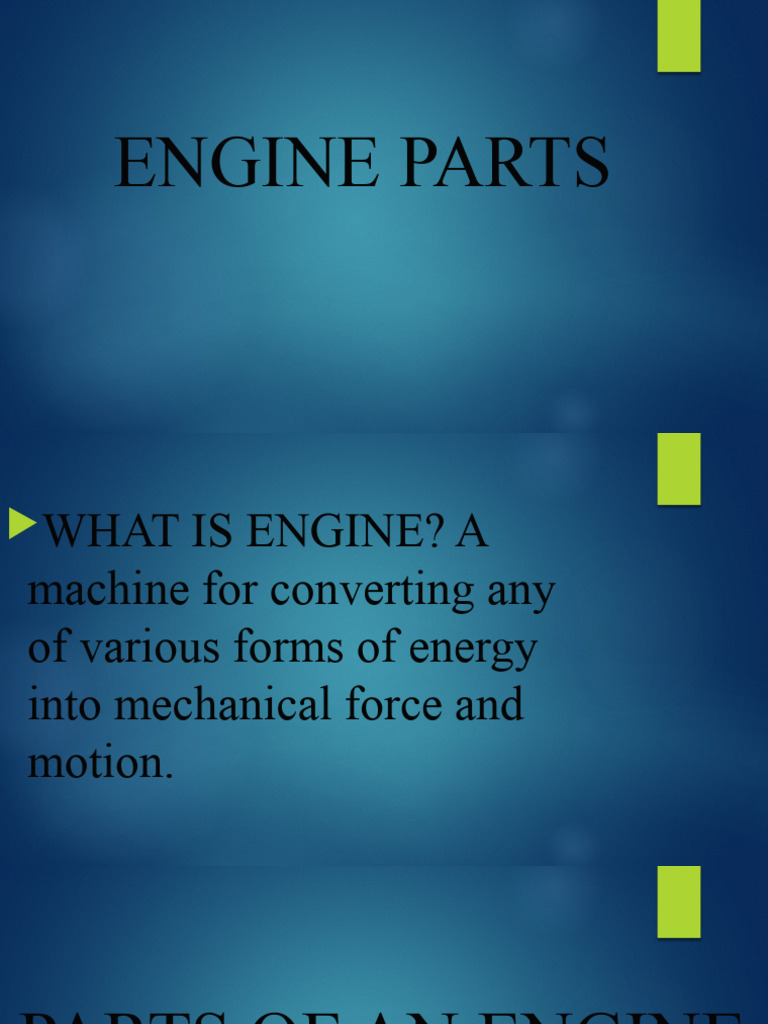 Engine Parts PDF