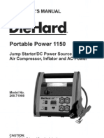 Portable Power 1150: Operator'S