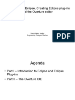Eclipse Plug-Ins and Overture IDE