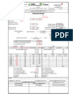 Stressing Report: P19 Pier Table K0 T00-3 12T15 4B4177 2310 81