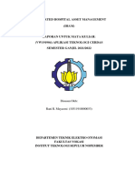 Integrated Hospital Asset Management (IHAM) : Disusun Oleh: Rani R. Mayaomi (10311910000053)