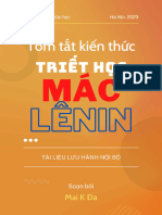 Mai K Da. Tom Tat Kien Thuc Triet Hoc Mac - Lenin Danh Cho Bac Dai Hoc 2023.02