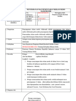 SOP Penyimpanan Dan Pemusnahan RME