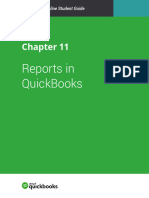 Chapter 11 Reports in QuickBooks