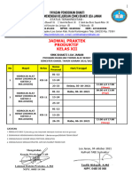 Jadwal Praktek Xii Revisi Genap 2021-2022