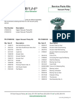 Vacuum Pump Parts Kits