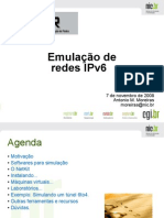 Emulacao Netkit IPv6