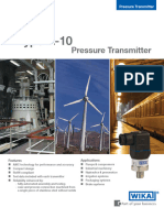 Type A-10: Pressure Transmitter
