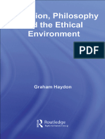 Education, Philosophy and The Ethical Enviromental