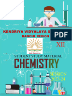 Chemistry - Xii 2023-24 Final Study Materials