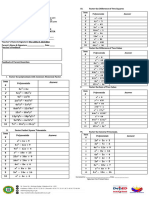 Worksheet 1 Math 8