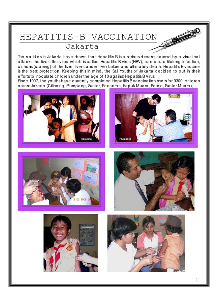 Jakarta's Hepatitis B Vaccination Efforts | PDF