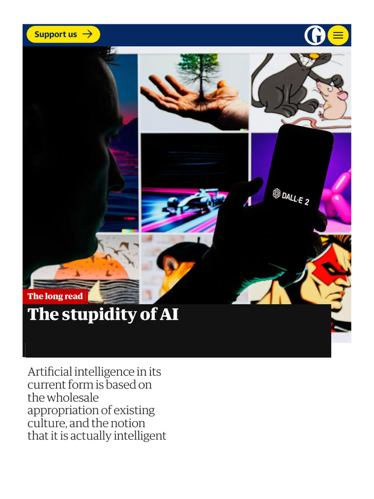 The Stupidity of AI Artificial Intelligence (AI) The Guardian PDF