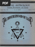 Directional Astrology - Sepharial (1921) | PDF