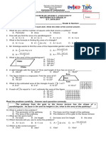 Mathematics 4 4TH Grading