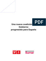 Documento completo del acuerdo entre PSOE y Sumar