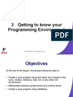 2-Getting to Know Your Programming Environment