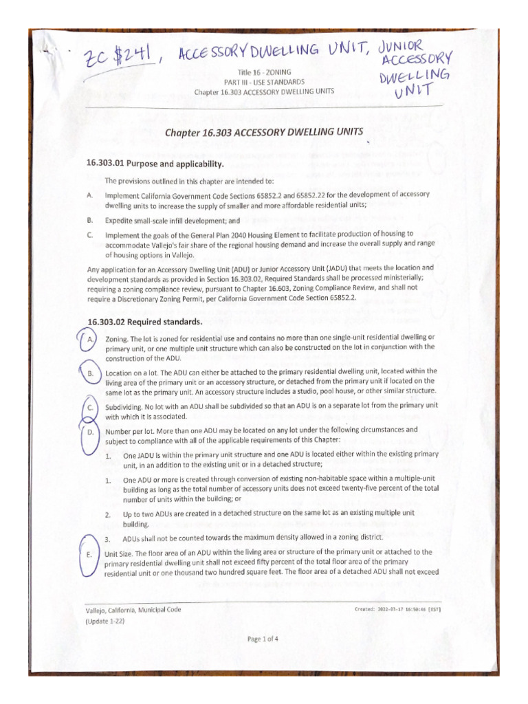 Title 16 Zoning Pdf