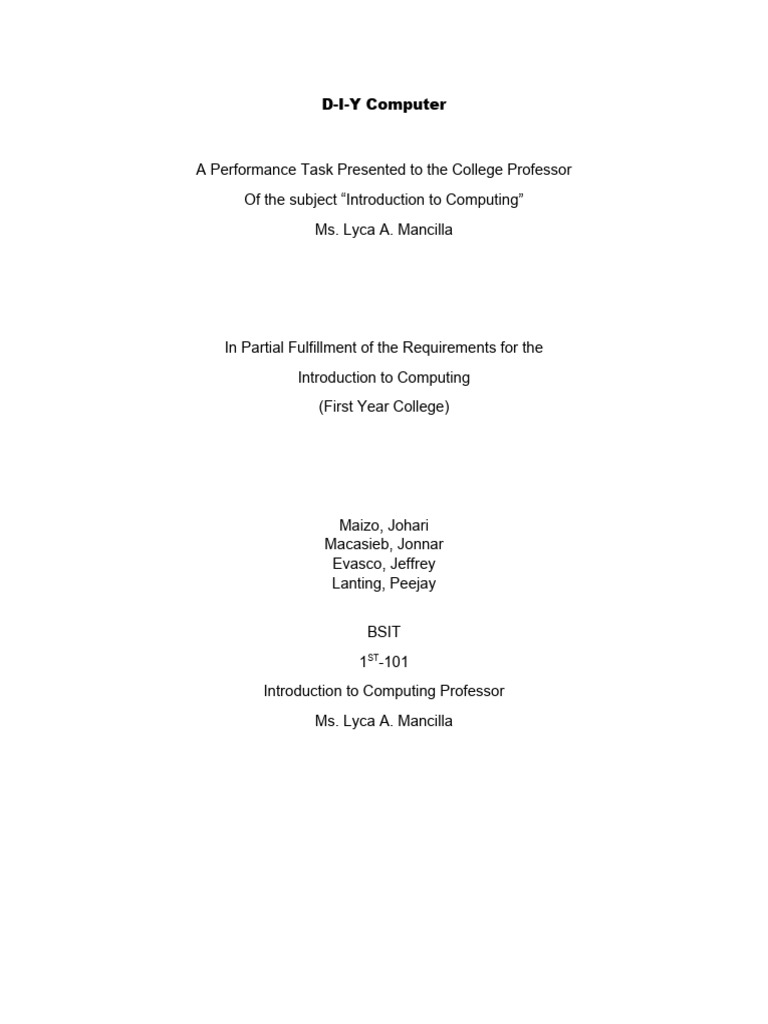 Wireless & Lightweight Computer Design | PDF