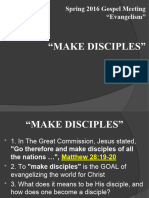 Make Disciples (Spring 2016)