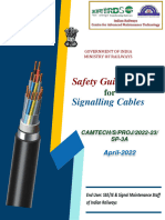 Safety Guidelines For Signalling Cables