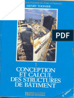 Conceptions Et Calcul Des Structures Tome 1