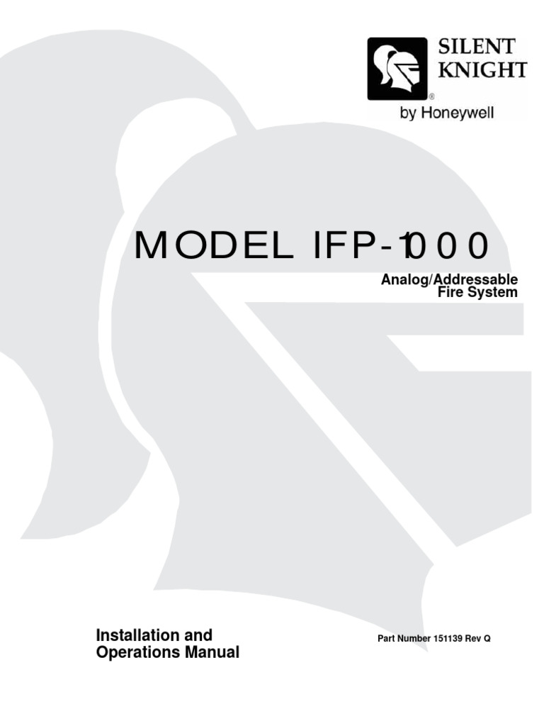 IFP-1000 Installation Manual | PDF