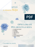 Hasil Survei Lokasi Kija