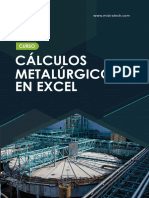 Brochure - Cálculos Metalúrgicos en Excel
