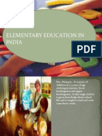 Elementary Education in India